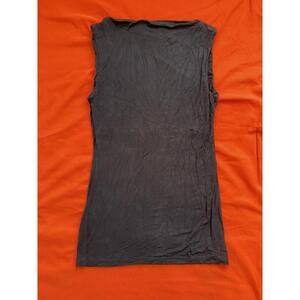 TOPSHOP Sleeveless Top in Black (US 0-2)